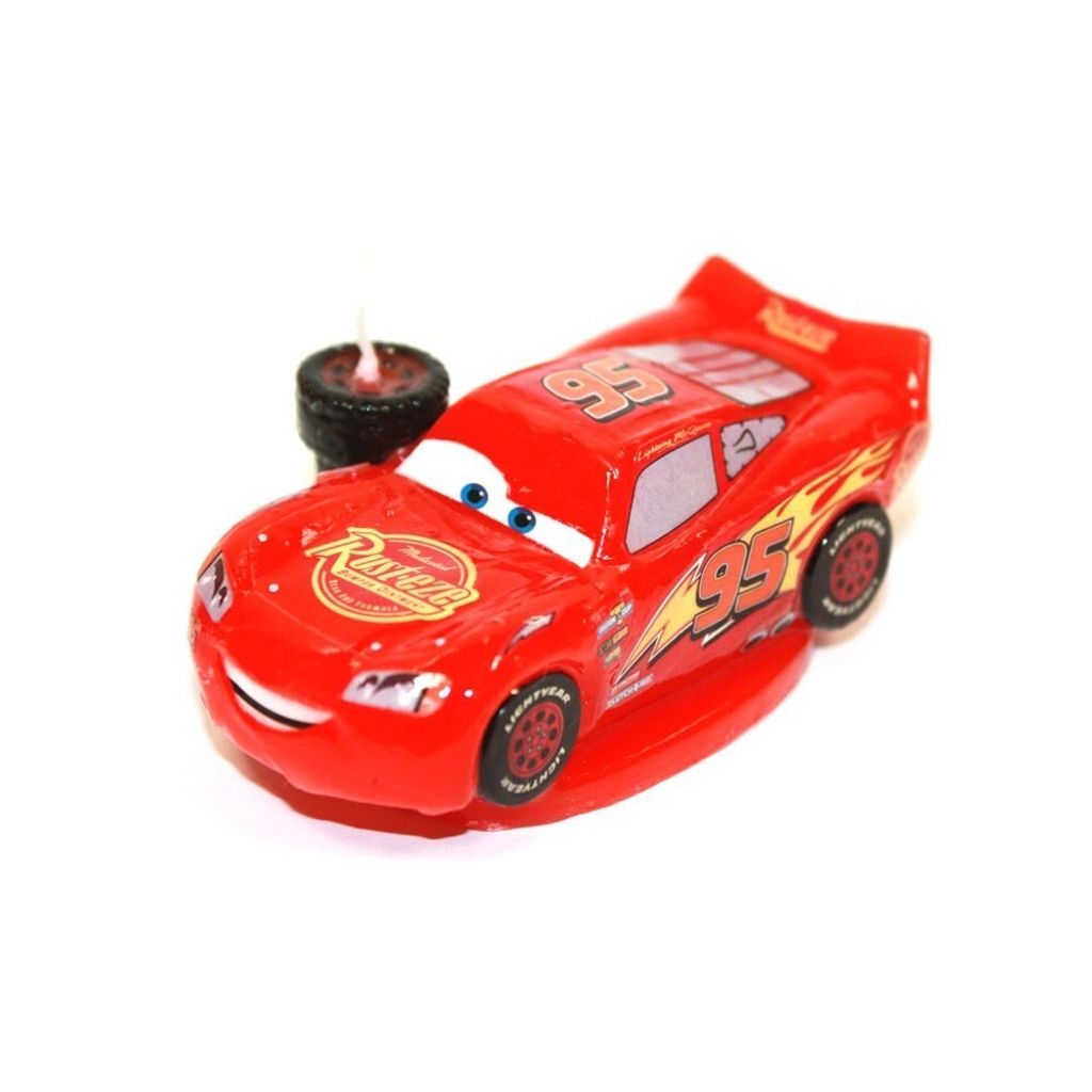 Svíčky na dort autíčko Cars 8,5cm Obrázek produktu 