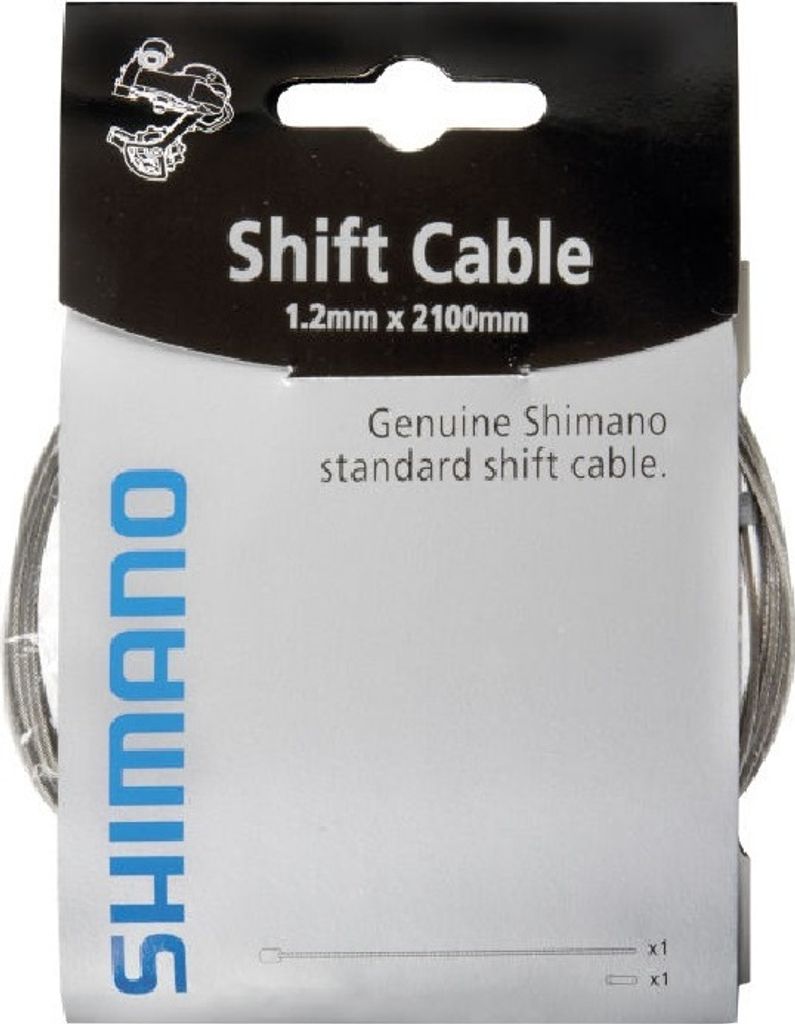 Shimano Linka zmiany biegów 1,2 mm x 2100 mm ocynkowana Produktbild 