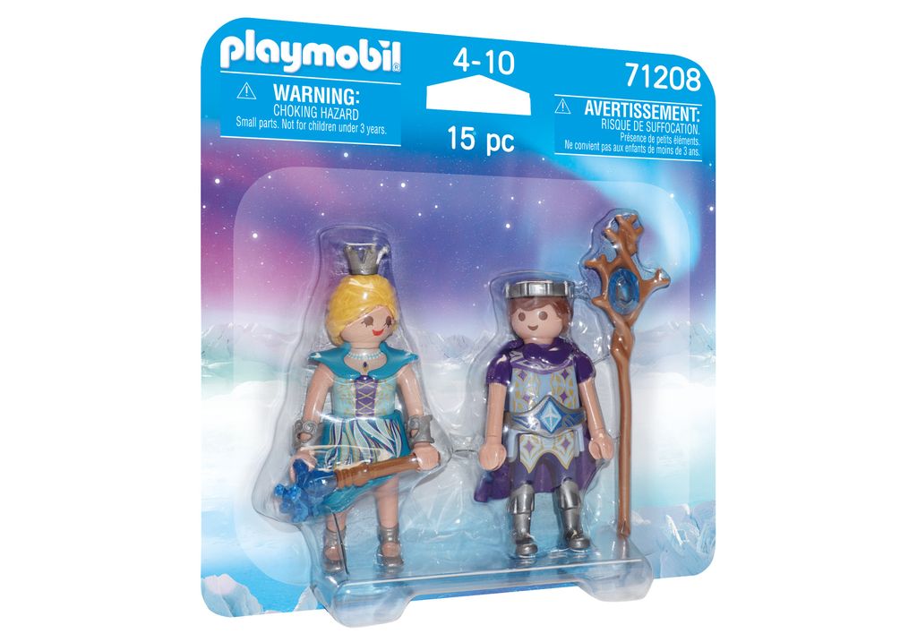 PLAYMOBIL 71208 DuoPack Eisprinzessin und Eisprinz Produktbild 