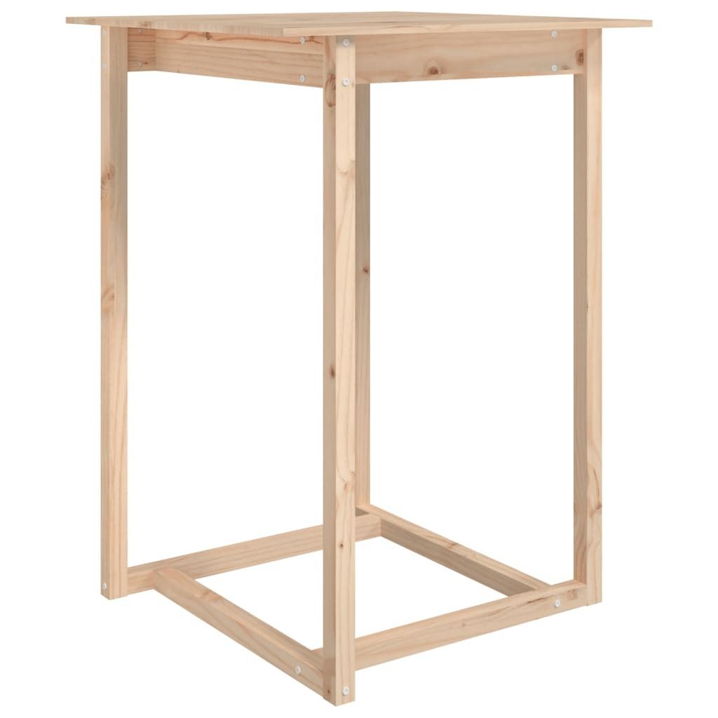 vidaXL Barový stůl 80x80x110 cm borovicový masiv Obrázek produktu 
