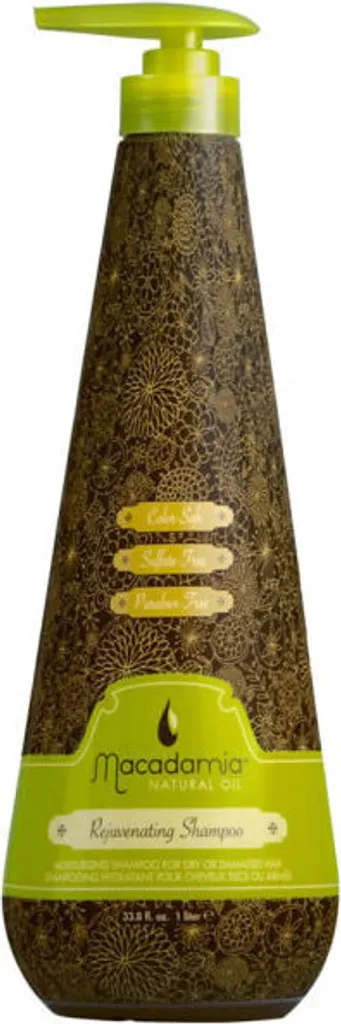 Shampoo Naturale Macadamia 1000ml - Cura Bio per Capelli Rovinati - 2