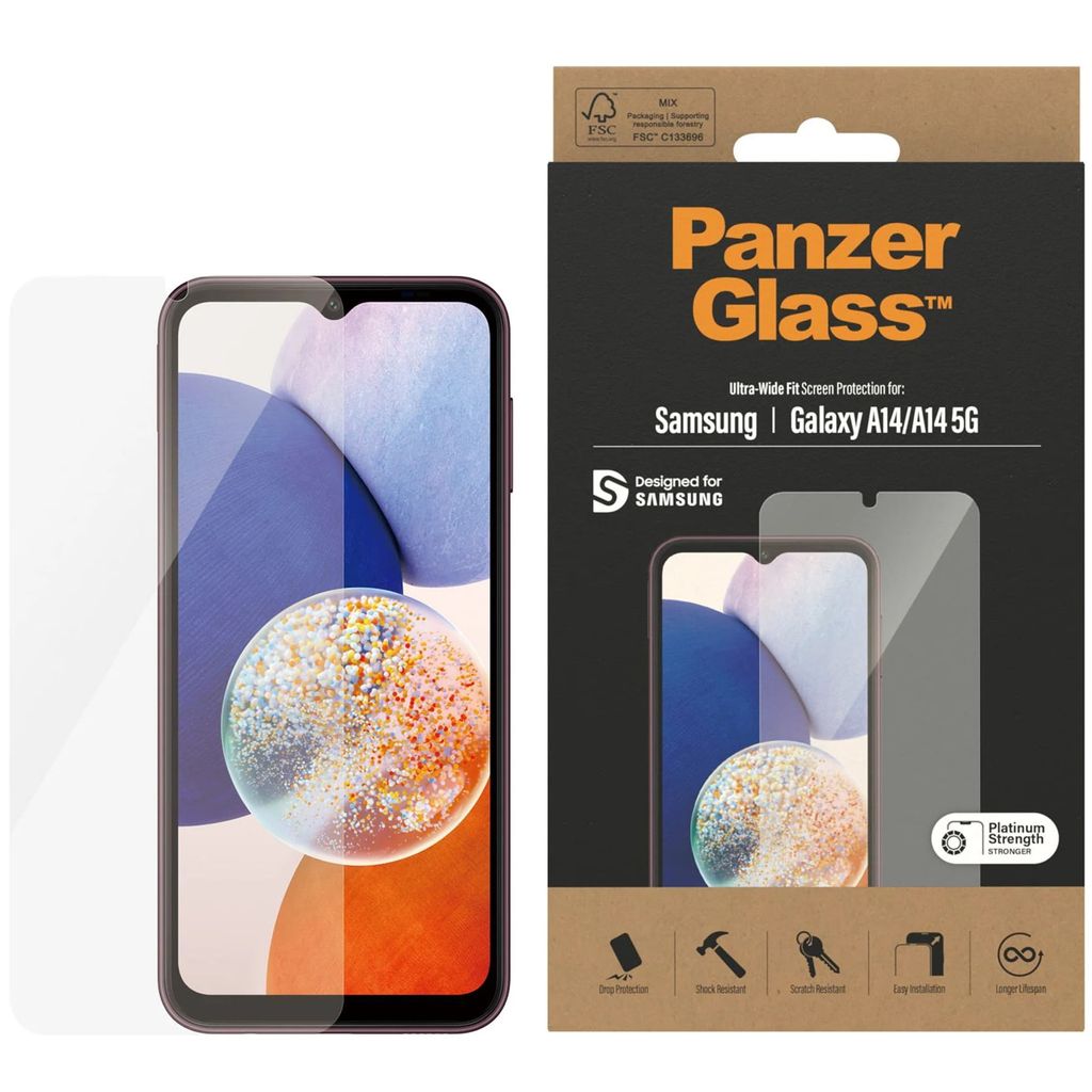 Ochranné sklo PanzerGlass™ Ultra Wide Fit pre Samsung Obrázok produktu 