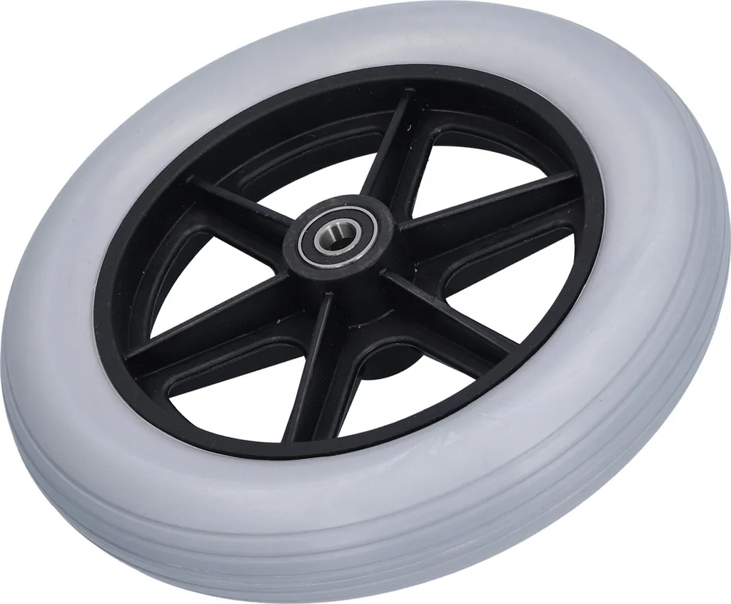 Roue Avant 10 Pouces pour Fauteuil et Walker Tout Terrain Axe 12mm