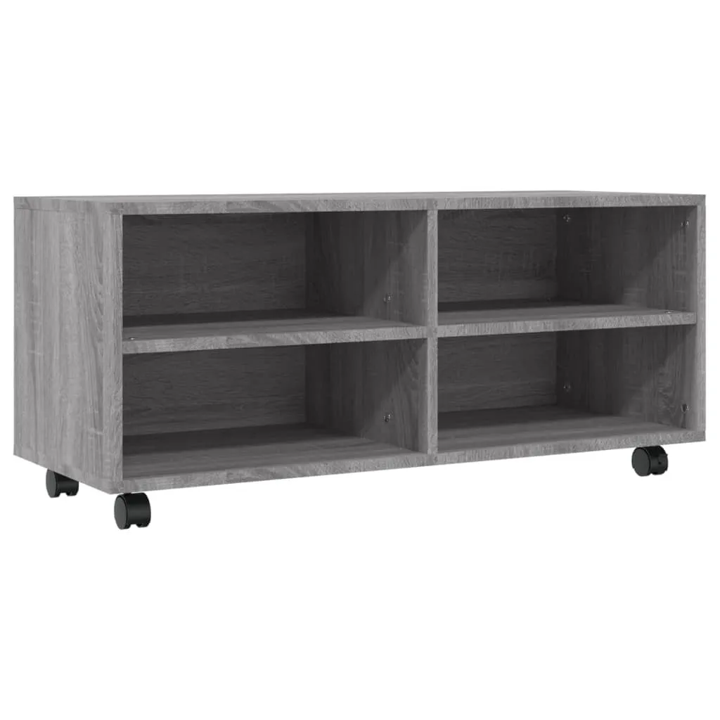 Porta TV Moderno Grigio Sonoma 90x35x35 | Mobiletto TV vidaXL