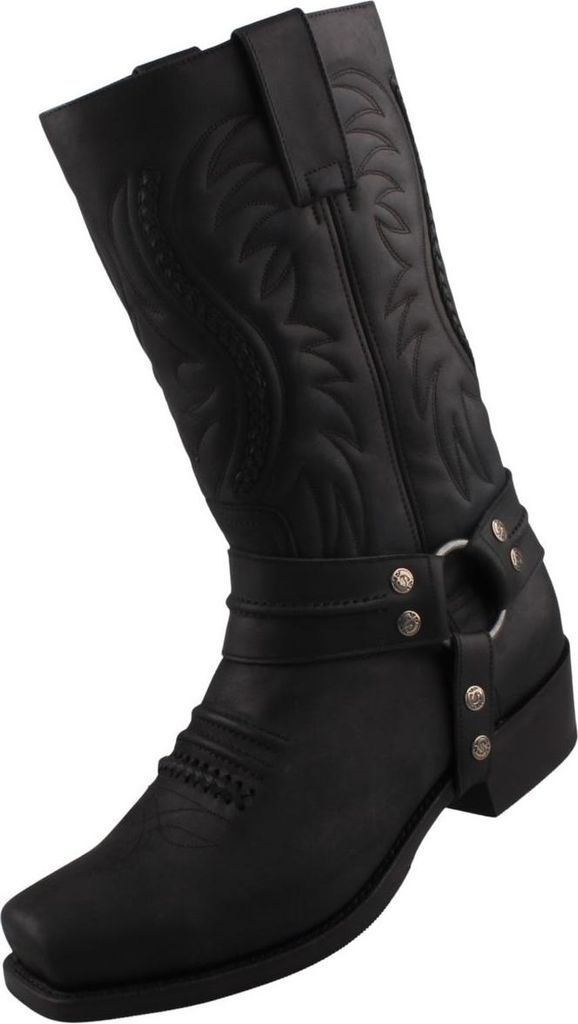 Sendra Biker Boots 12209SD3 Schwarz