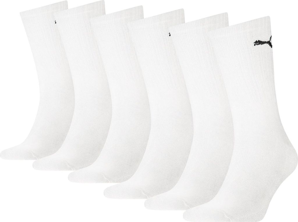 Puma Uni Sport Socken 6er Pack white 47-49