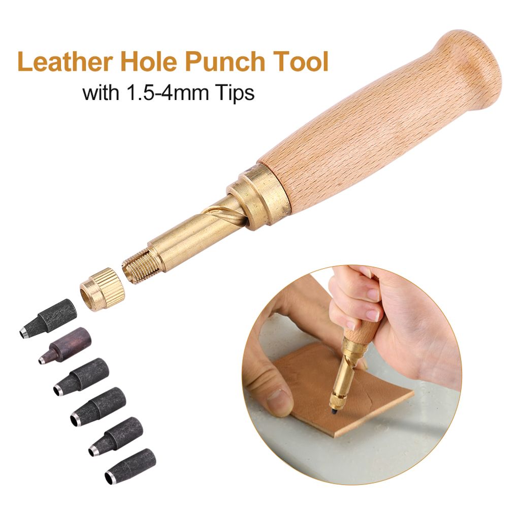 Locher Leder Werkzeug, Schraube Leder Stanze, Leder Locher, Auto-Locher, Leder Nähen Werkzeug