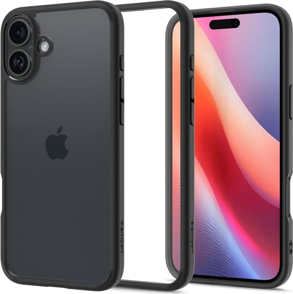 Spigen Ultra Hybrid Apple iPhone 16 Plus Matt Schwarz