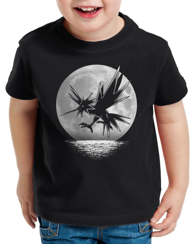 style3 Instinct Under The Moon T-Shirt für Kinder