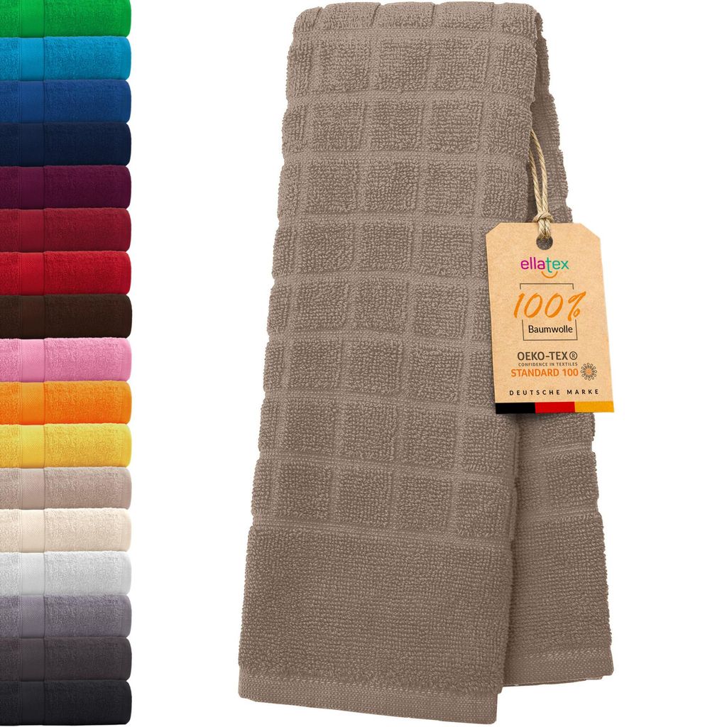 EllaTex PARIS Duschvorleger 50x70 cm – 100% Baumwolle, 700 Produktbild 
