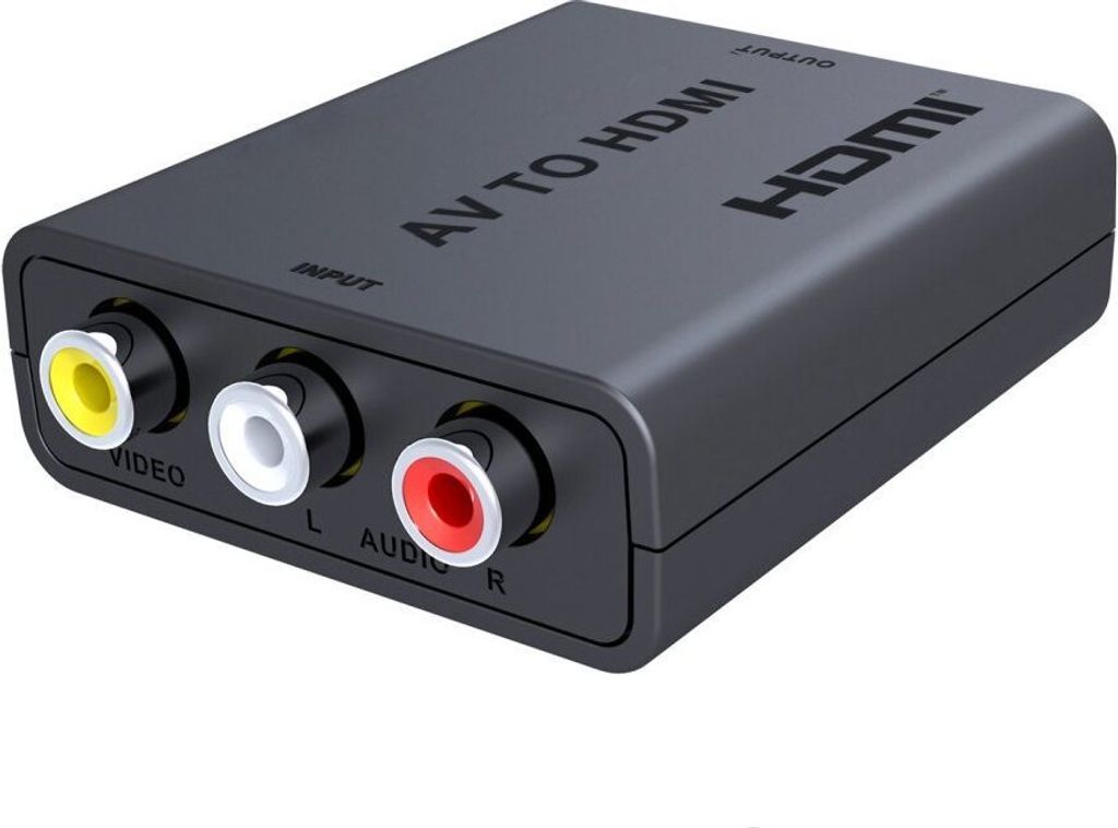PremiumCord AV Composite und Stereo zu HDMI 1080P Konverter