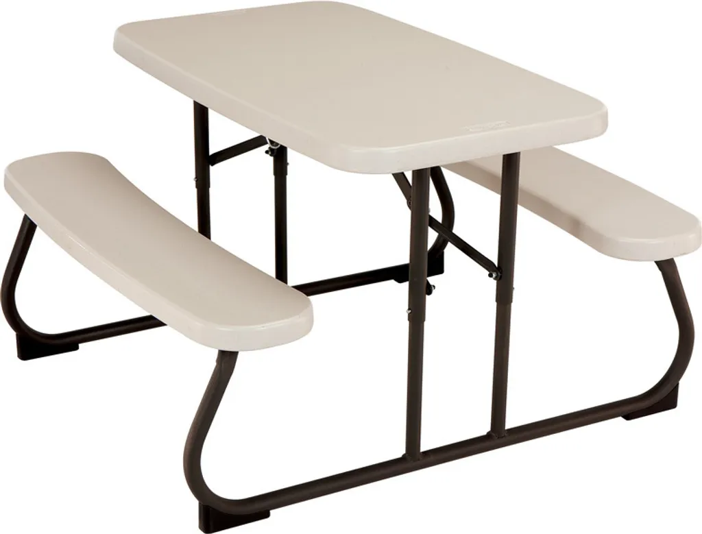Table pour enfants Lifetime en plastique gris clair format 83x90x54 cm