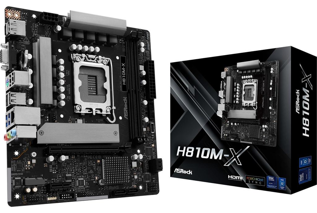 ASROCK ASRock H810M-X Motherboard Image du produit 