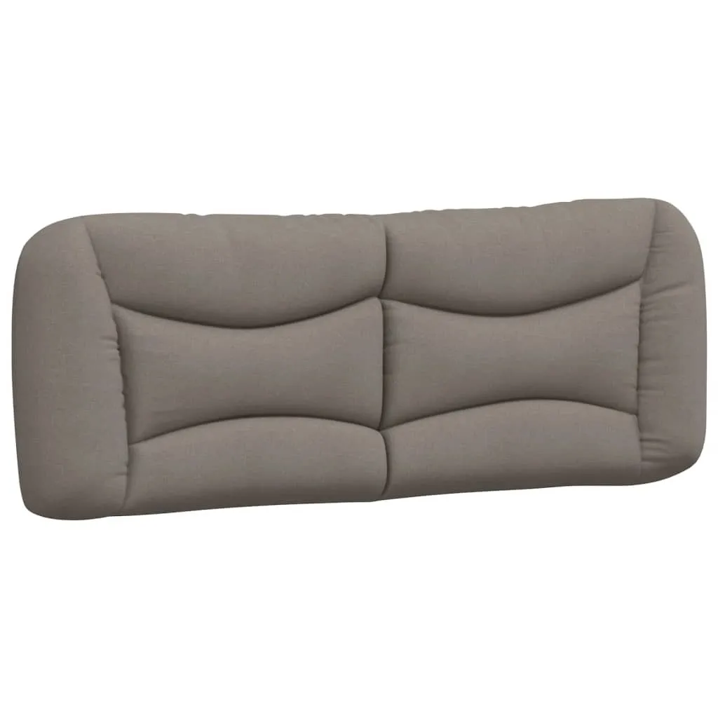 Cuscino Testiera Hvar Taupe 120 cm: Tessuto Traspirante per Letto