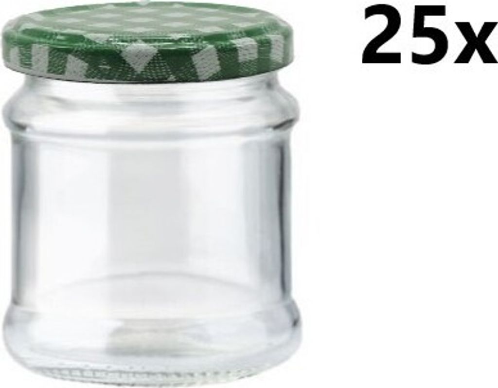 Einmachgläser 210 ml LADA klar/transparent 25 Stk. Produktbild 