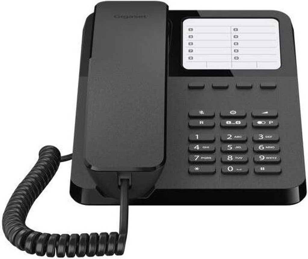 GIGASET Corded phone Gigaset Desk400 czarny