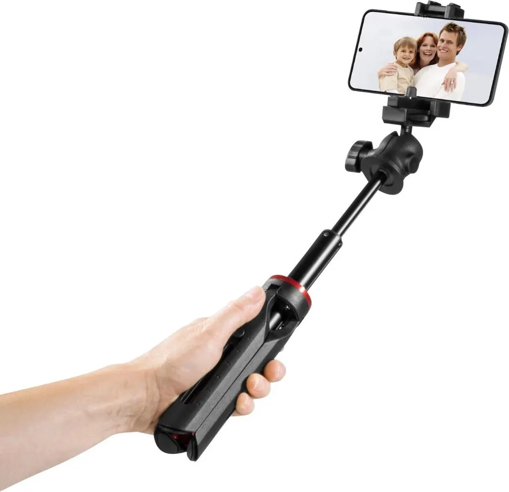 Hama Solid 80 (Solid III) Treppiede 80cm con Telecomando Bluetooth Nero - 2