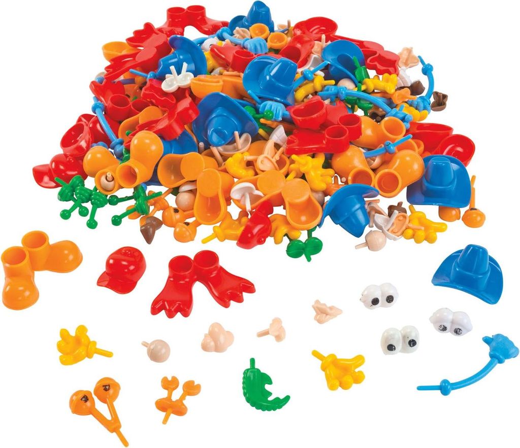 Colorations - Creatieve Wezens Klei Accessoires, 130dlg. Immagine del prodotto 