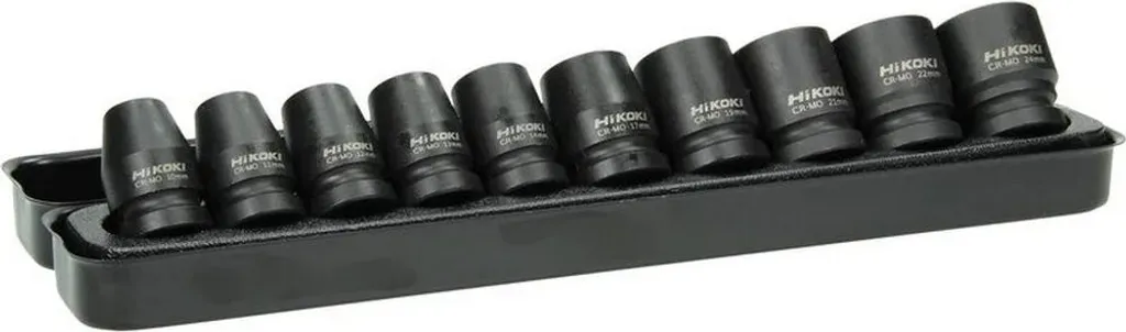 Coffret de douilles à chocs professionnelles 1/2' HIKOKI pour garage - 3