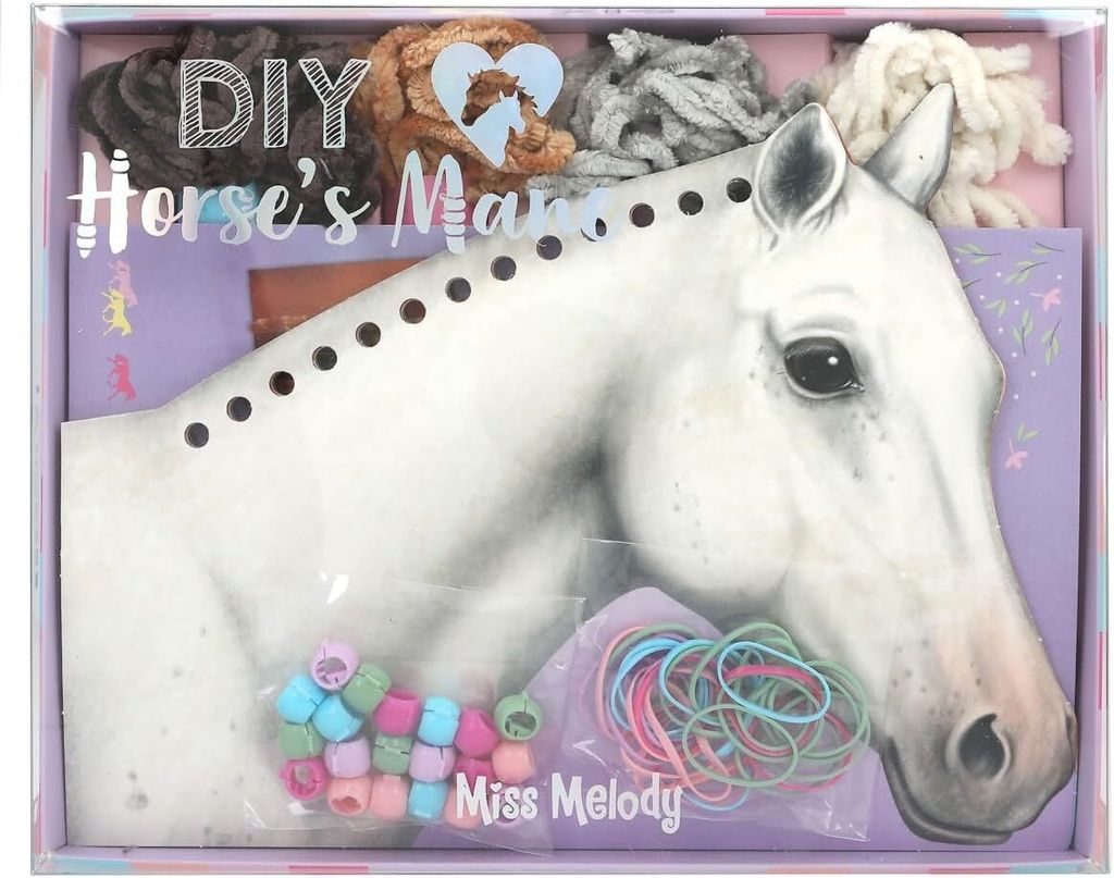 DEPESCHE Miss Melody zestaw do zaplatania grzywy konia DIY Zdjęcie produktu 