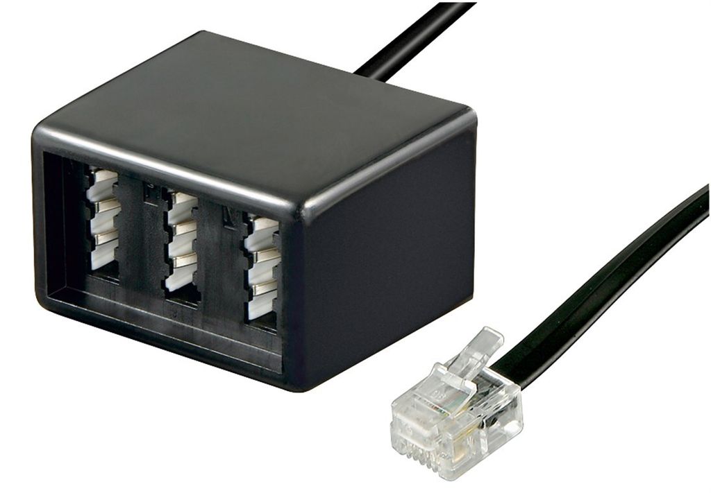 goobay TAE spina adattatore telefonico 0,2 m (sfuso) Immagine del prodotto 