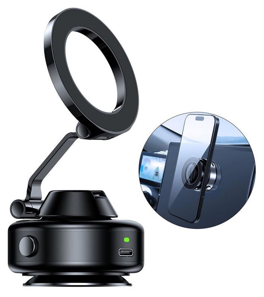 Magnetische Auto Handyhalterung Saugnapf – 360° drehbar & Produktbild 