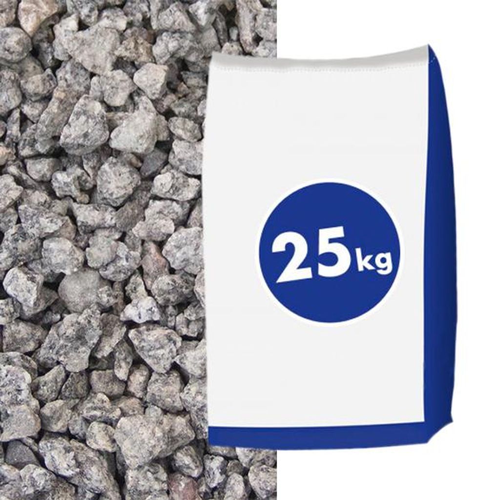 Granitsplitt Hellgrau 16-32 mm 25kg