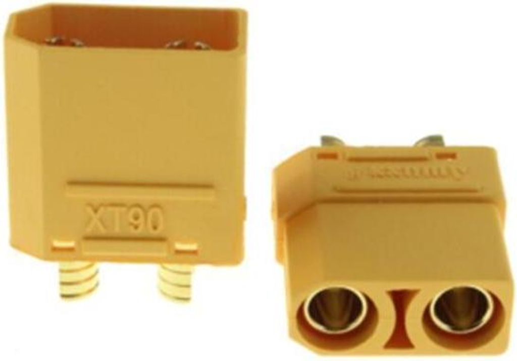 XT90 Fassung und Stecker mit Lötfahne (Male und Female) Produktbild 
