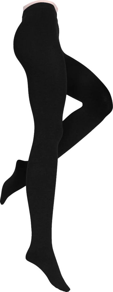 Damen Thermo-Strick-Strumpfhose PREMIUM MODAL COSY schwarz-36-38 (S)(1)