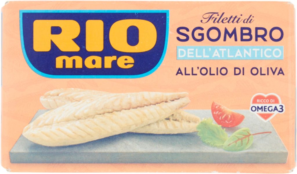 Rio Mare, filets de maquereau à l'huile d'olive Image du produit 