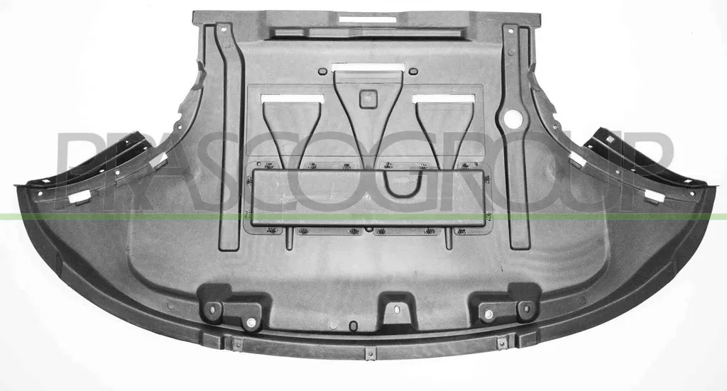 Protection de carter et isolation moteur inférieure Audi A6 4F pour route