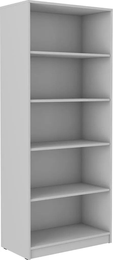 Étagère haute de bureau MABAKA 1 gris - Solution gain de place verticale
