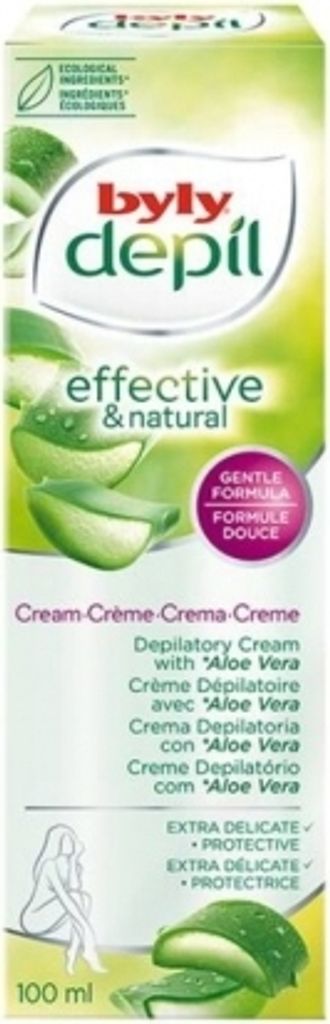Enthaarungscreme für den Körper Depil Aloe Vera Byly (75 ml)