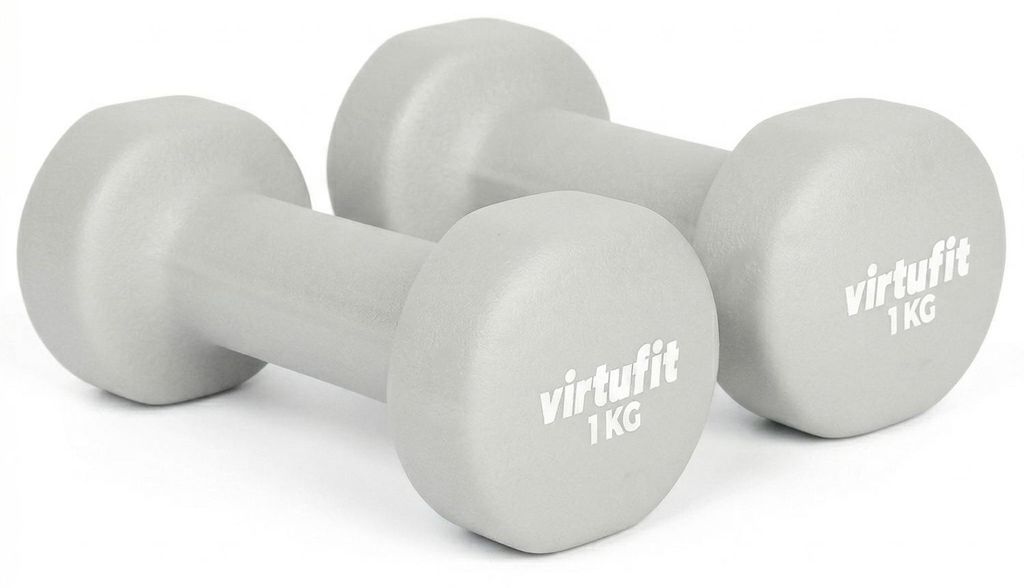 VirtuFit Vinyl-Kurzhantel-Set Pro - 2 x 1 kg Produktbild 