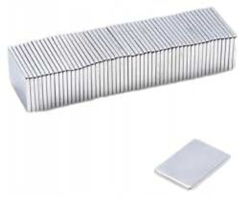 Top Magnesy - 50 Stück Neodym Magnete 15x10x1 mm N38 - extra starke Haftmagnete für Montage, Werkstatt & Industrie