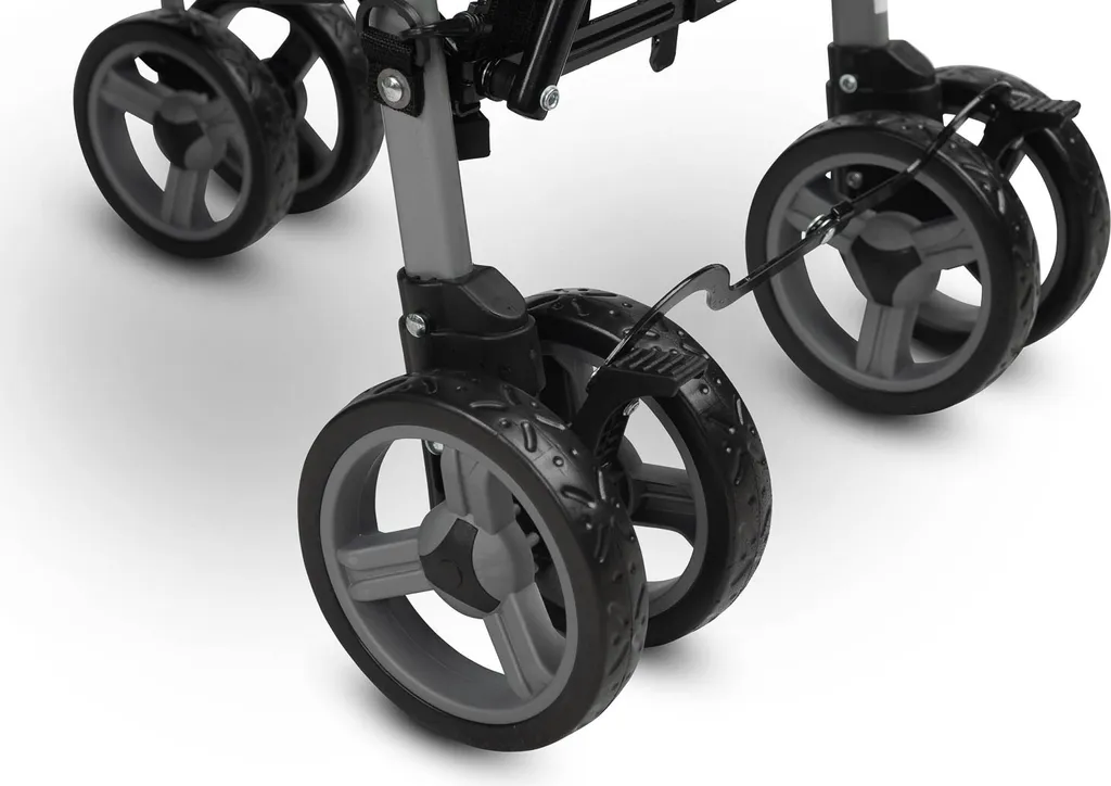 Poussette Légère Alfa CARETERO Grise : Solution Compacte et Maniable - 14