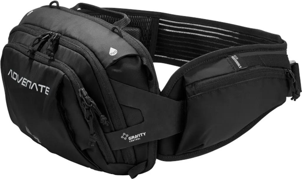 Sac banane extensible Advenate Hipmaster 5 + 2 Noir - Confort et Volume