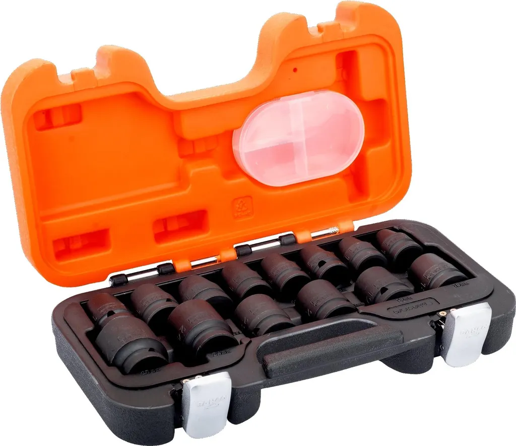 Set Bussole Impatto Bahco D/S14 1/2 Pollici - Alta Resistenza Meccanica