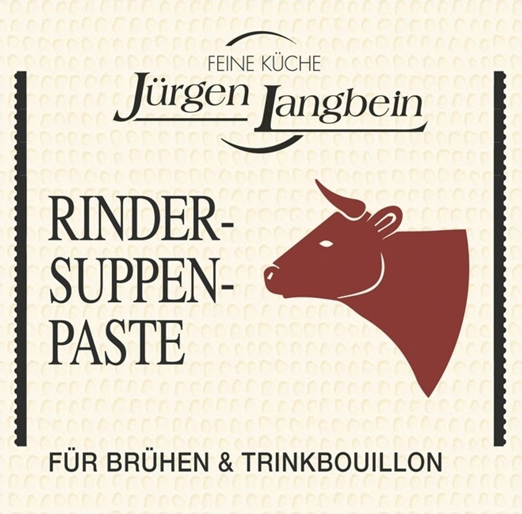 Rinder-Suppenpaste von Jürgen Langbein, 50g Produktbild 