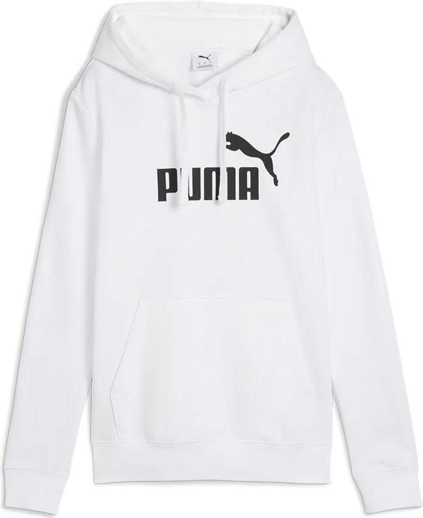 Puma Ess N1 Logo Kapuzenpullover Weiß S Damen Weiß S