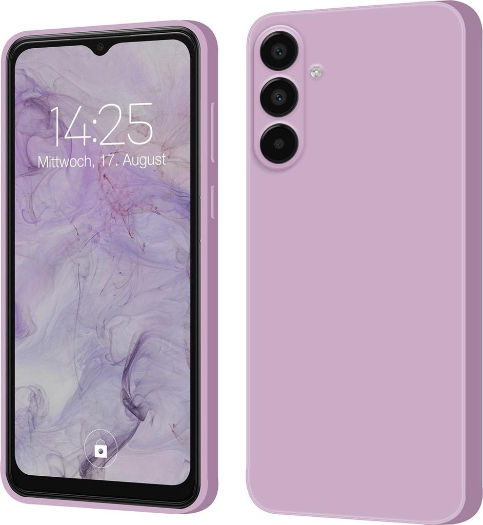 Hülle für Samsung Galaxy A57 5G Case Cover Bumper Smartphone Softgrip Schutzhülle Farbe: Lila