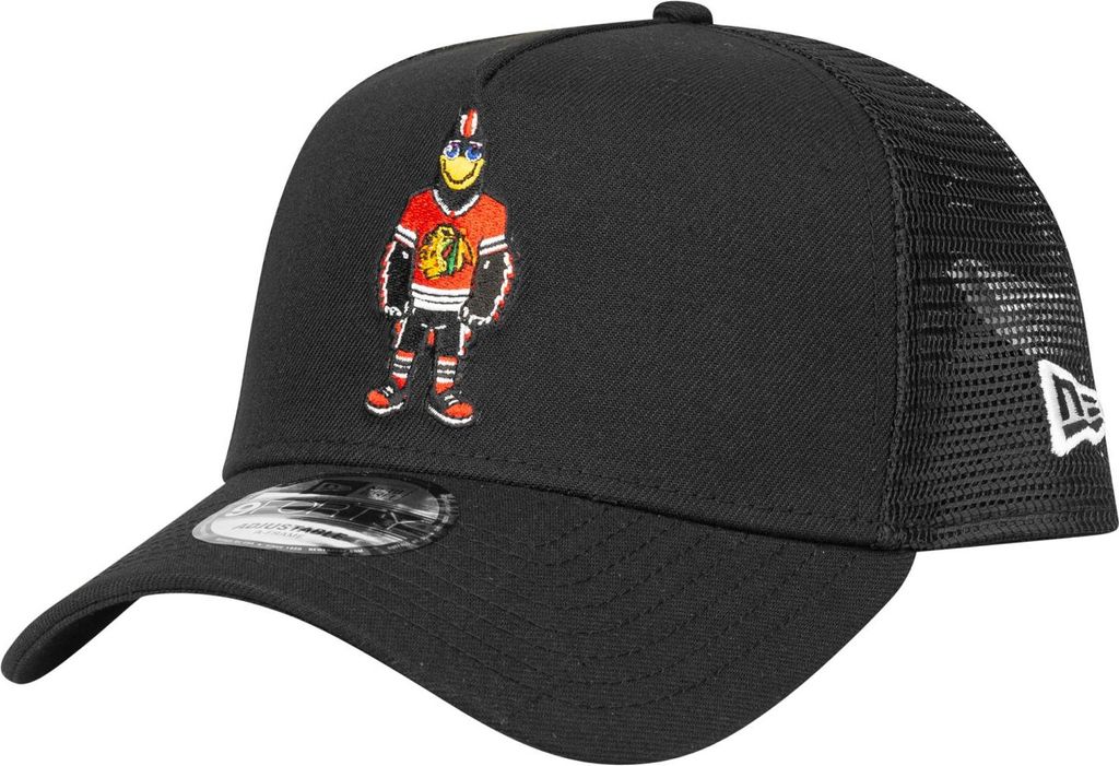 New Era Trucker Cap - MASCOT Chicago Blackhawks Tommy Hawk