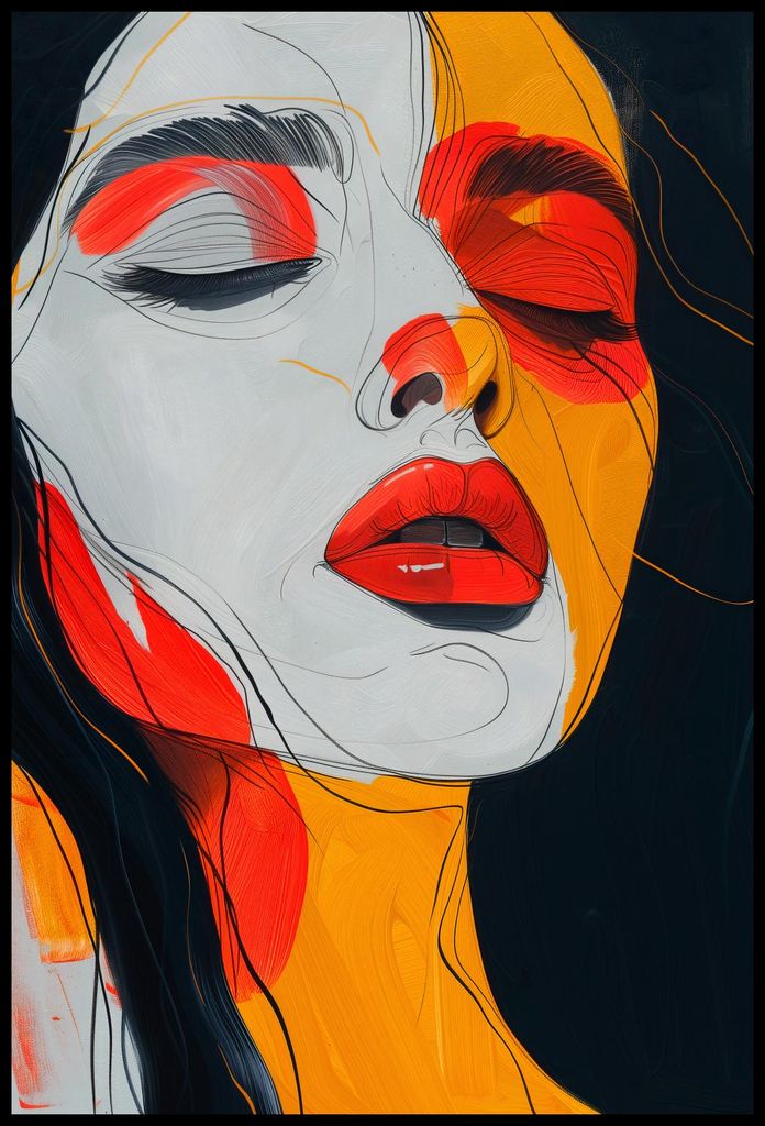 Plakat 68x101cm Verschüttete Gedanken
