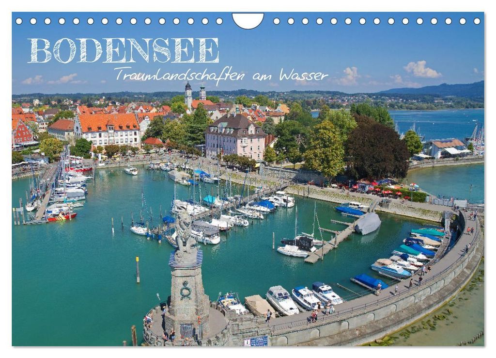 Bodensee - Traumlandschaften am Wasser (Wandkalender 2027 DIN A4 quer), CALVENDO Monatskalender