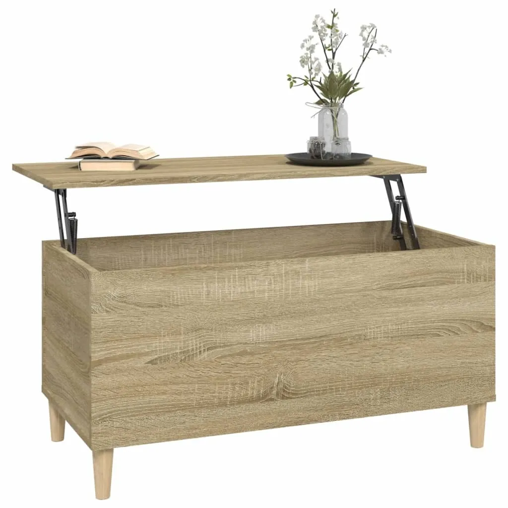Furniture Limited - Tavolino Salotto Rovere Sonoma 55,5x55x45 cm