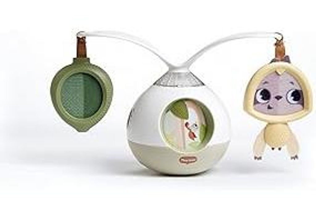 Tiny Love 2-in-1 Tummy Time Mobile Baby mit Musik & Licht, 360° Drehbares, 0+ Monate, für Kinderwagen, Musik-Mobile Baby Elektrisches, 3 Musik- &...