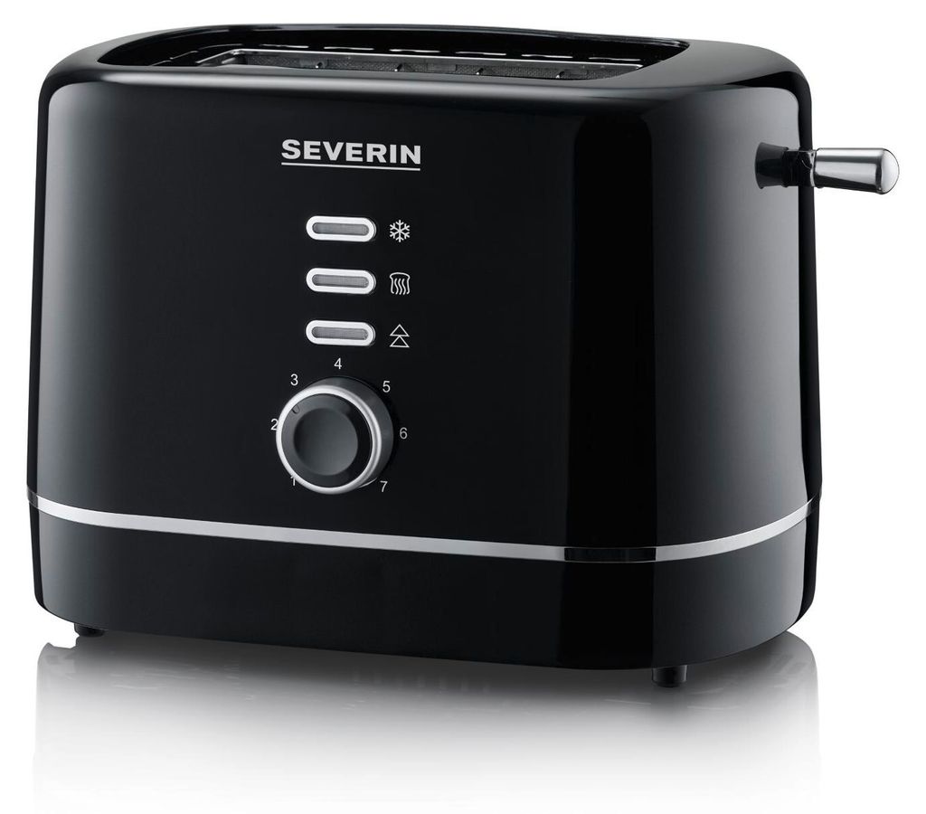 Grille-pain 2 fentes 850w noir - Severin - AT4321 - Image du produit 
