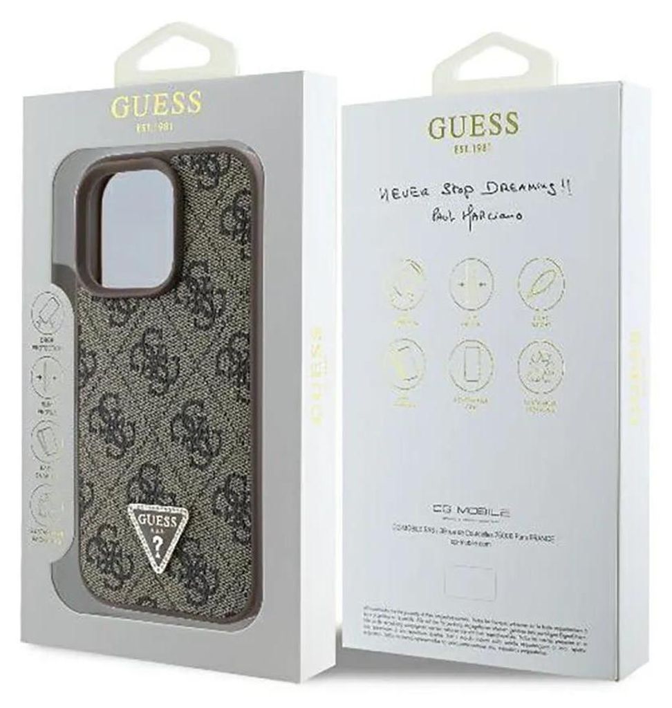 Guess Guhcp16Xp4Tdpw Iphone 16 Pro Max6.9 Brązowy/Brown Zdjęcie produktu 