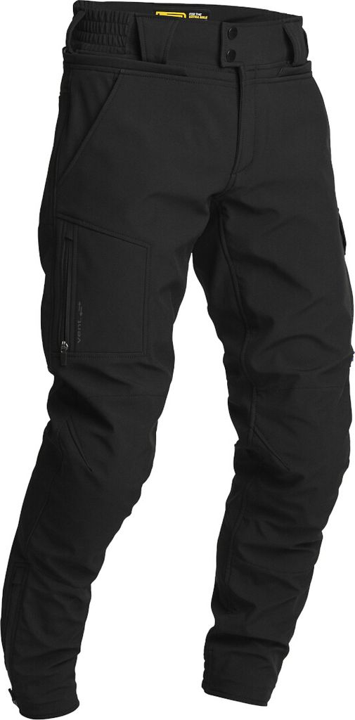 Lindstrands Forshult Motorrad Textilhose, schwarz, 48