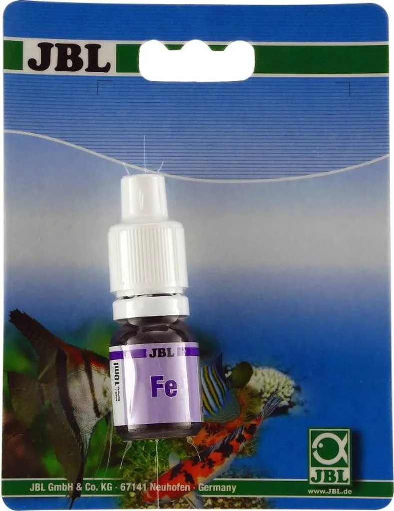 JBL Fe Test recharge de fer pour aquarium d'eau douce et de mer